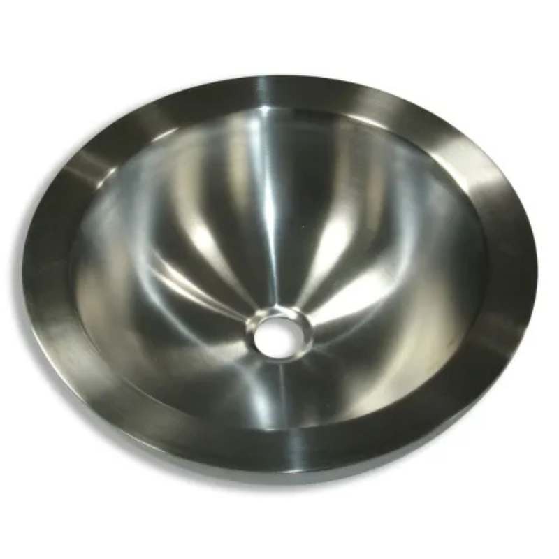 Coppersmith Creations Double Wall Steel Sink (1 size, Steel) - Brandnew Bathroom