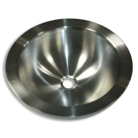 Coppersmith Creations Double Wall Steel Sink (1 size, Steel) - Brandnew Bathroom