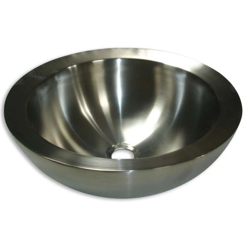 Coppersmith Creations Double Wall Steel Sink (1 size, Steel) - Brandnew Bathroom