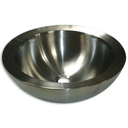 Coppersmith Creations Double Wall Steel Sink (1 size, Steel) - Brandnew Bathroom
