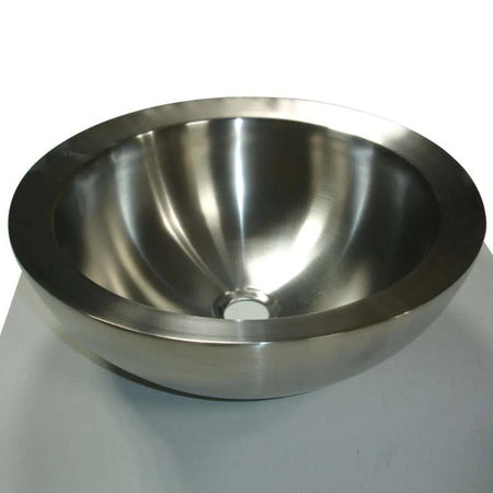 Coppersmith Creations Double Wall Steel Sink (1 size, Steel) - Brandnew Bathroom