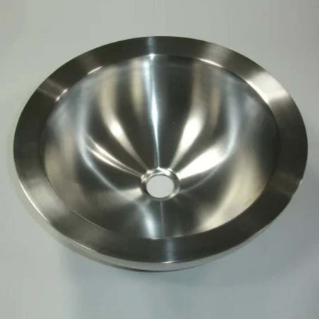 Coppersmith Creations Double Wall Steel Sink (1 size, Steel) - Brandnew Bathroom