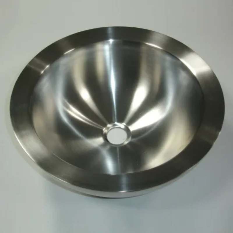 Coppersmith Creations Double Wall Steel Sink (1 size, Steel) - Brandnew Bathroom
