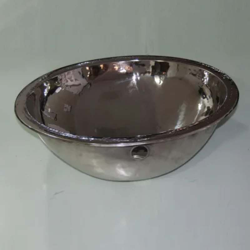 Coppersmith Creations Single Wall Steel Sink (1 size, Steel) - Brandnew Bathroom
