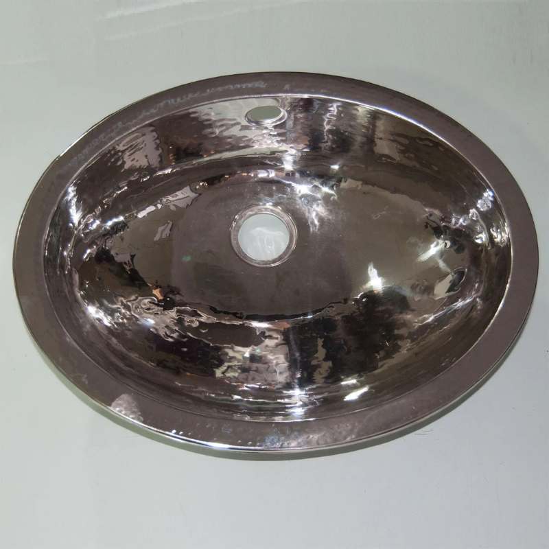 Coppersmith Creations Single Wall Steel Sink (1 size, Steel) - Brandnew Bathroom