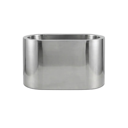 Coppersmith Creations Double Wall Stainless Steel with Built-In Dual Seats Bathtub (1 size, Steel) - Brand New Bathrooms