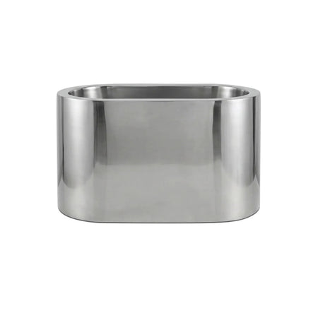 Coppersmith Creations Double Wall Stainless Steel with Built-In Dual Seats Bathtub (1 size, Steel) - Brand New Bathrooms