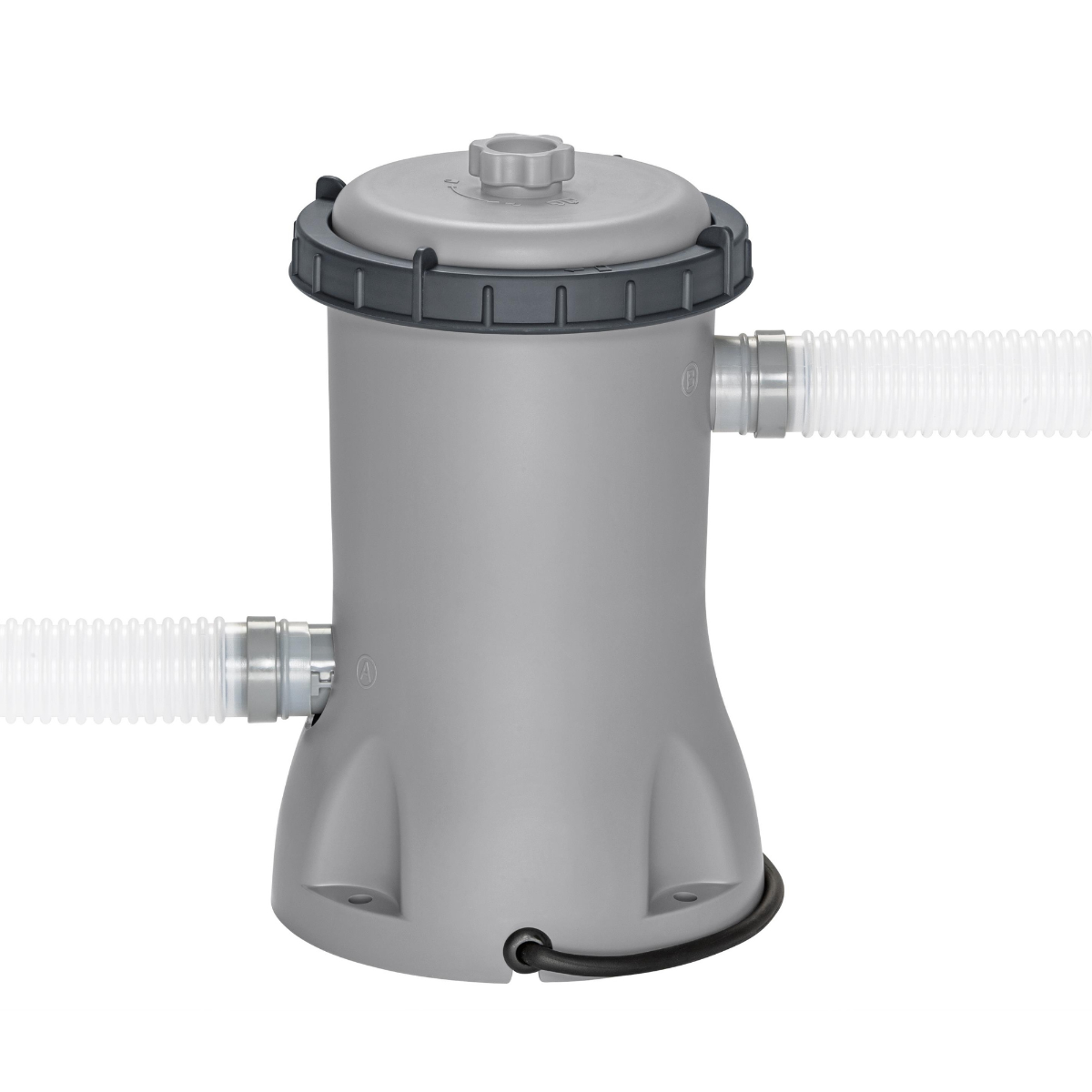 Bestway 14ft x 8ft 2" x 39.5" Oval Steel Pro MAX™ Splashview Above Ground Swimming Pool, Filter Pump & Accessories