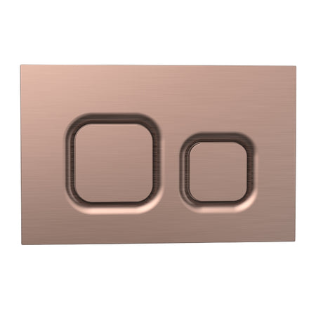 Tailored Bathrooms Square Flush Button Plate (1 size, 4 colours) - Brand New Bathrooms