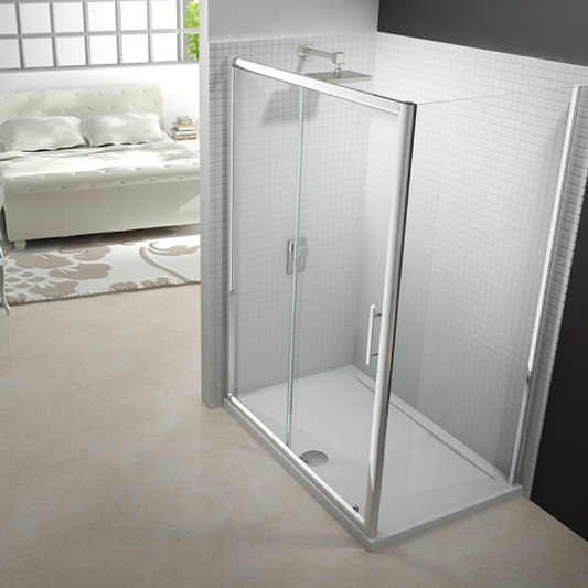 Merlyn 6 Series | Side Panel (4 sizes, Chrome)