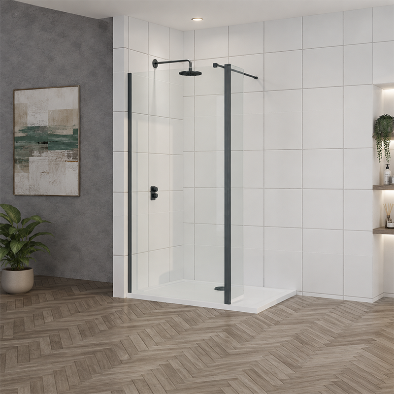 Tailored Bathrooms TI8 Wetroom Flipper Panel (1 size, 5 colours) - Brand New Bathrooms