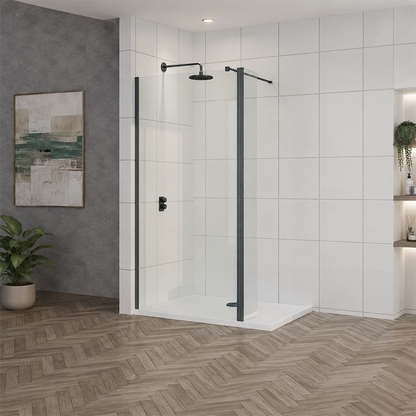 Tailored Bathrooms TI8 Wetroom Flipper Panel (1 size, 5 colours) - Brand New Bathrooms