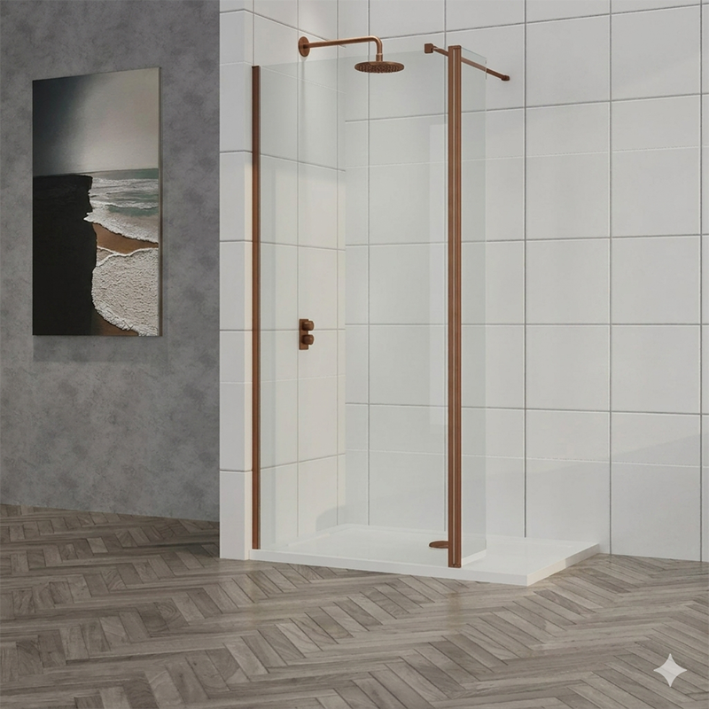 Tailored Bathrooms TI8 Wetroom Flipper Panel (1 size, 5 colours) - Brand New Bathrooms
