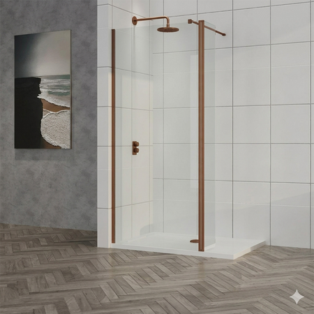 Tailored Bathrooms TI8 Wetroom Flipper Panel (1 size, 5 colours) - Brand New Bathrooms