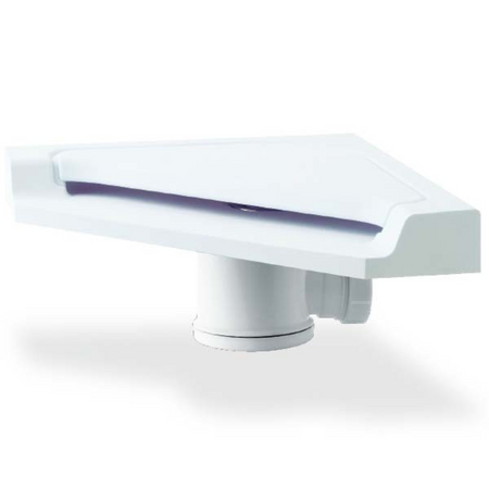 MX Expressions Flat Top Square Hidden Waste Low Profile Shower Tray (3 sizes) - Brand New Bathrooms
