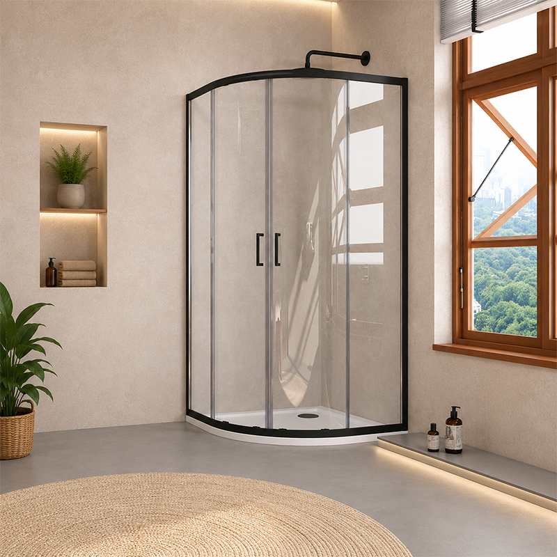 Tailored Bathrooms 2 Door Quadrant (1 size, 2 colours) - Brand New Bathrooms