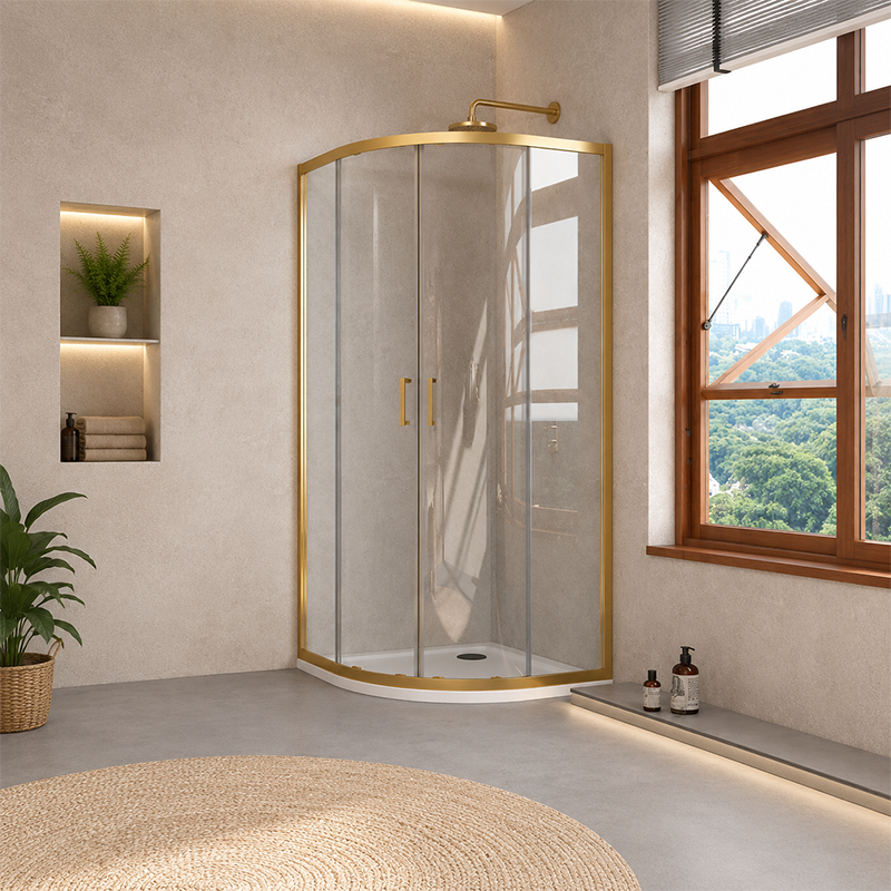 Tailored Bathrooms 2 Door Quadrant (1 size, 2 colours) - Brand New Bathrooms