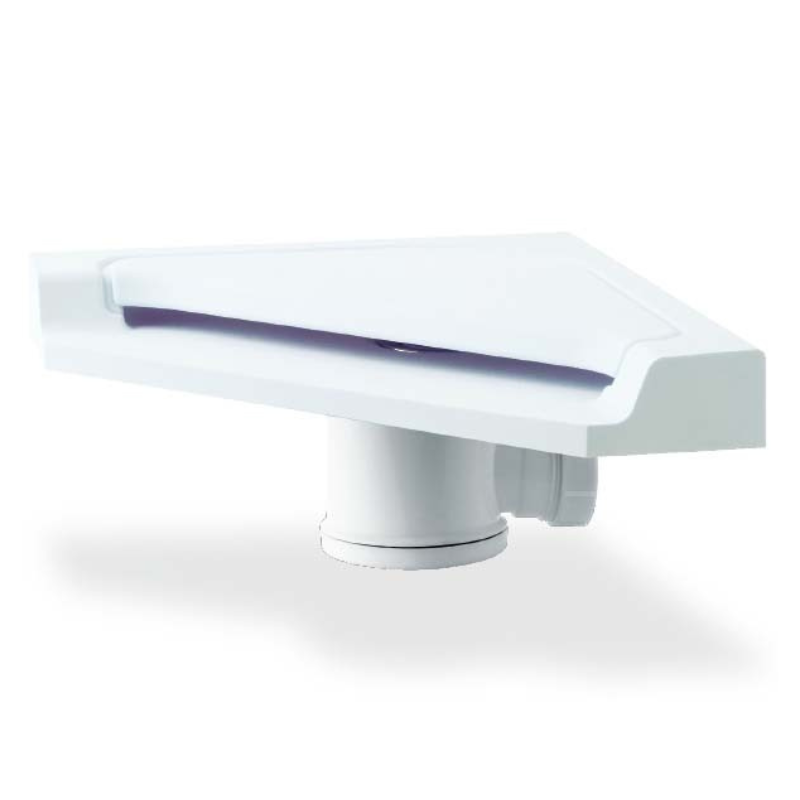 MX Expressions Flat Top Quadrant Hidden Waste Shower Tray (2 sizes) - Brand New Bathrooms