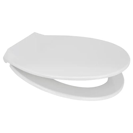 Euro Showers MDF Antibac Universal Toilet Seat (White) - Brand New Bathrooms