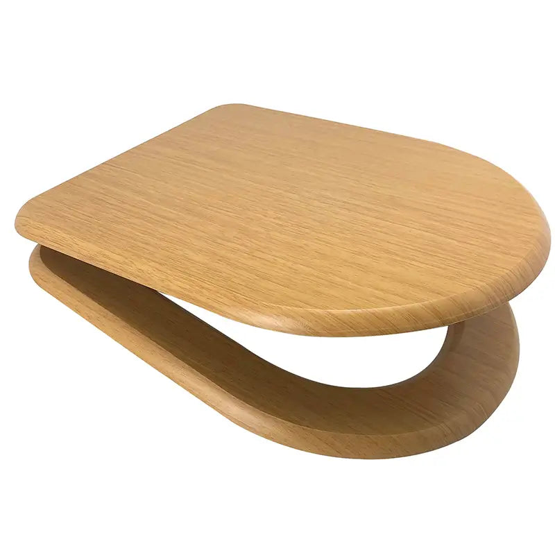 Euro Showers MDF S-Seat Soft Close Universal Toilet Seat (2 colours) - Brand New Bathrooms