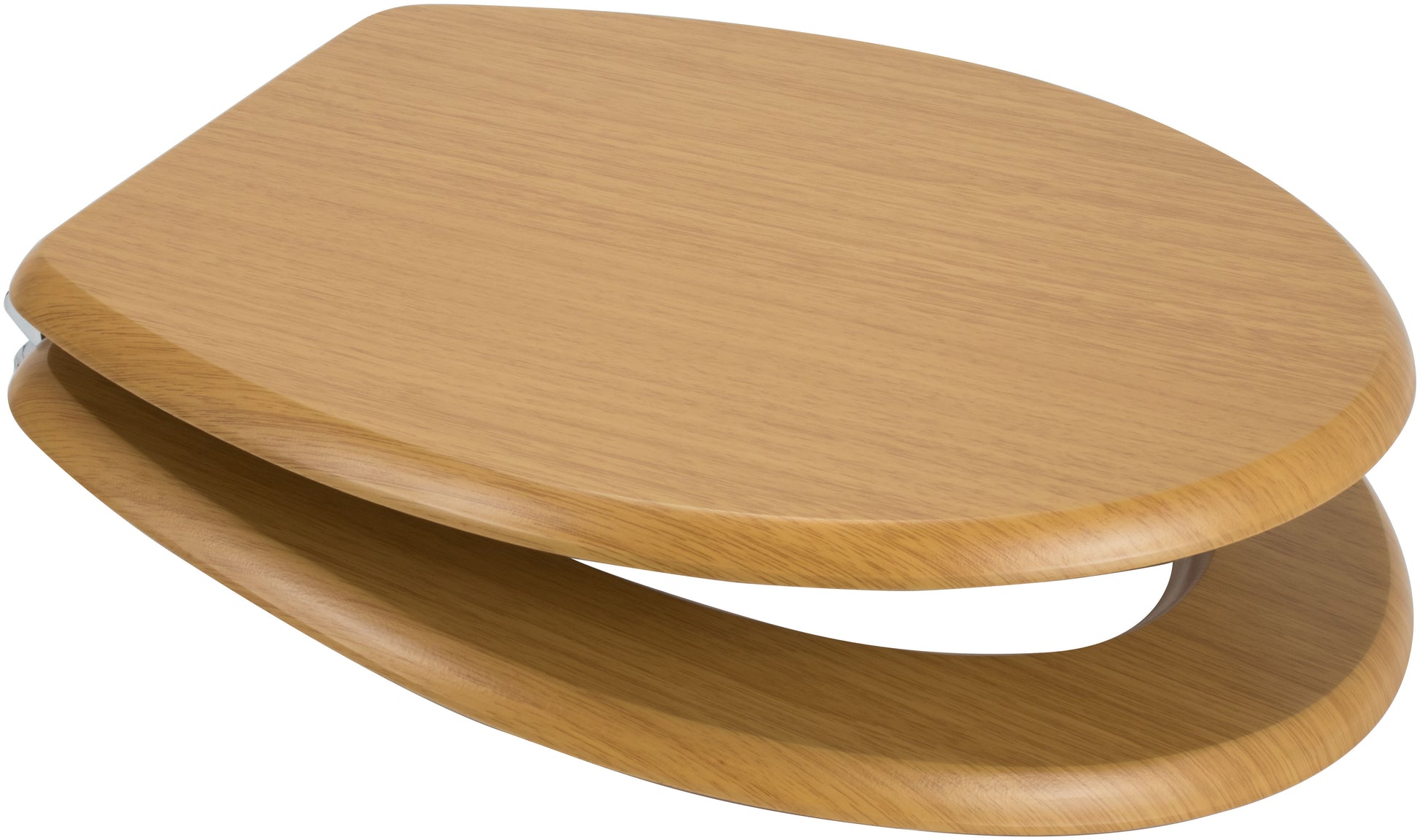 Euro Showers MDF Wood Veneer Universal Toilet Seat (9 colours) - Brand New Bathrooms