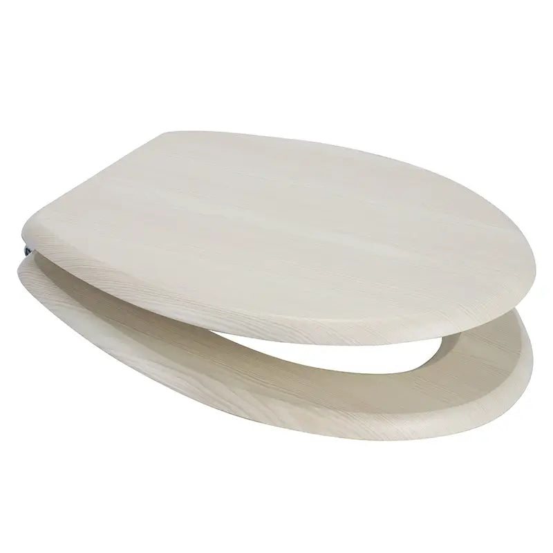 Euro Showers MDF Wood Veneer Universal Toilet Seat (9 colours) - Brand New Bathrooms