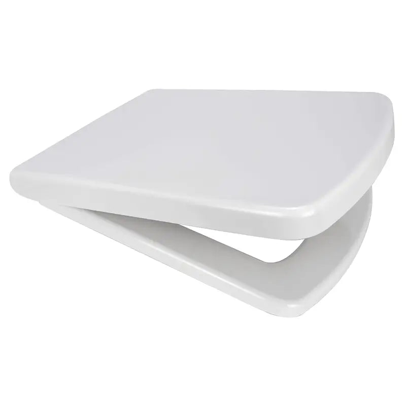 Euro Showers Smiley D Toilet Seat (Special Shaped, White) - Brand New Bathrooms