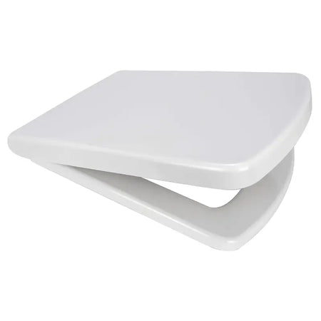 Euro Showers Smiley D Toilet Seat (Special Shaped, White) - Brand New Bathrooms