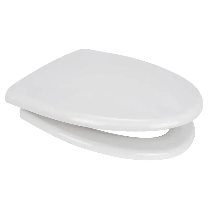 Euro Showers Ceraline Toilet Seat (Special Shaped, White) - Brand New Bathrooms