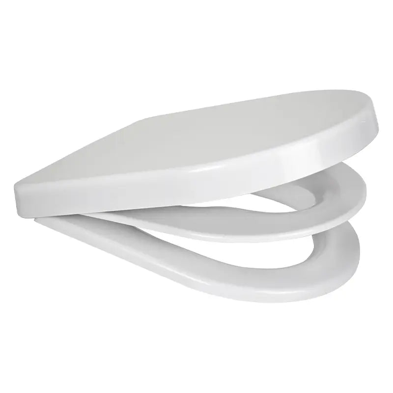 Euro Showers Multi D Duroplast Toilet Seat (White) - Brand New Bathrooms