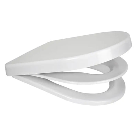 Euro Showers Multi D Duroplast Toilet Seat (White) - Brand New Bathrooms