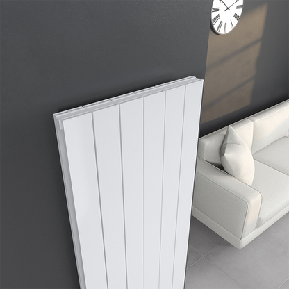 Brand New Bathrooms Kalsedon Aluminium Radiator (4 sizes, 2 styles, 3 colours)