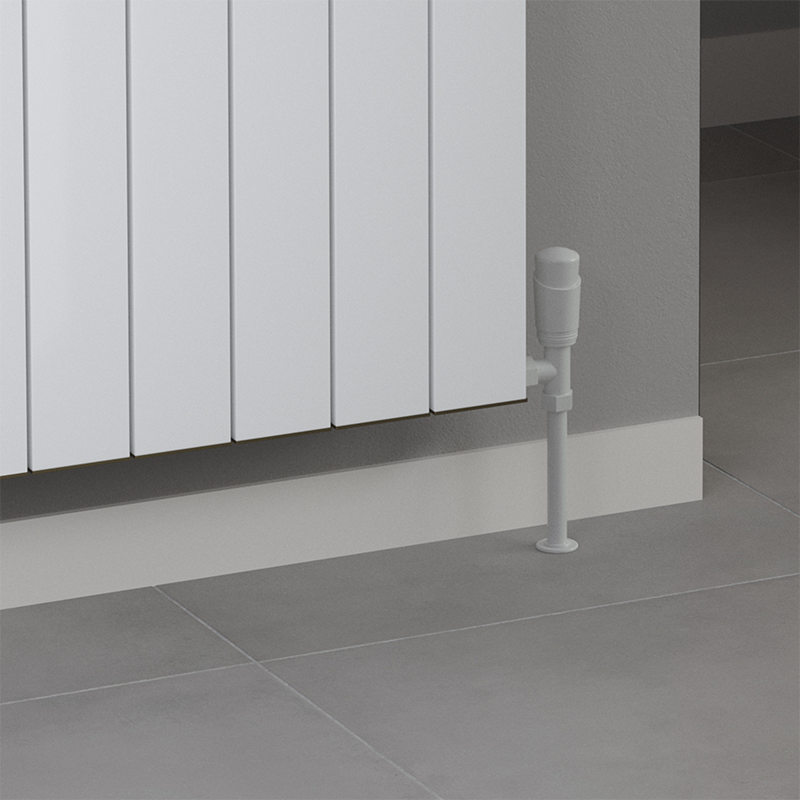 Brand New Bathrooms Kalsedon Aluminium Radiator (4 sizes, 2 styles, 3 colours)