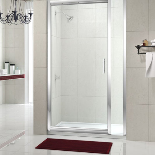 Merlyn 8 Series | Infold Door and Inline Panel (9 sizes, Chrome)