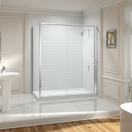 Merlyn 8 Series | Side Panel (5 sizes, Chrome)