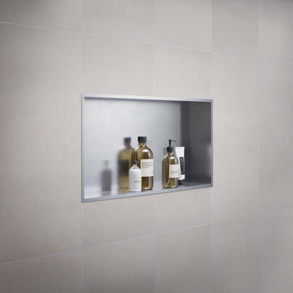 Smedbo Sideline Shower Wall Niche (2 sizes, 2 colours) - Brand New Bathrooms