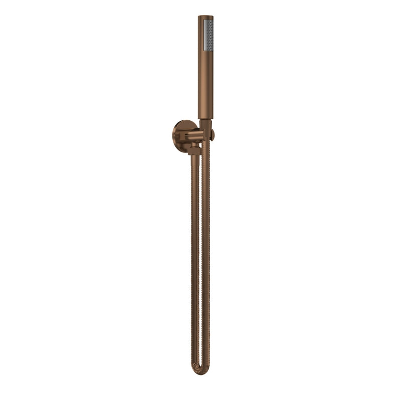 Nuie Outlet Elbow, Parking Bracket & Kit (1 size, 2 styles, Brushed Bronze) - Brand New Bathrooms