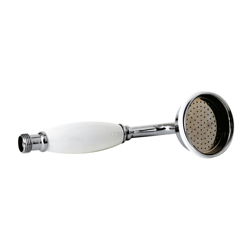 Nuie Shower Accessories Traditional Large Shower Handset (1 size, Chrome) - Brand New Bathrooms