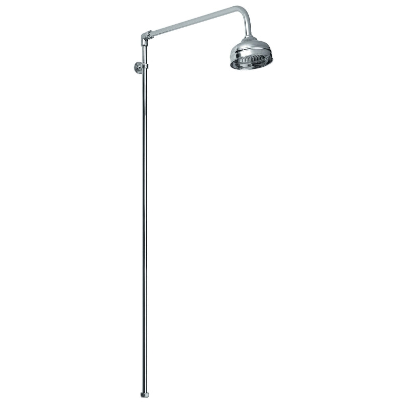 Nuie Rigid Riser Shower Kit (1 size, Chrome) - Brand New Bathrooms