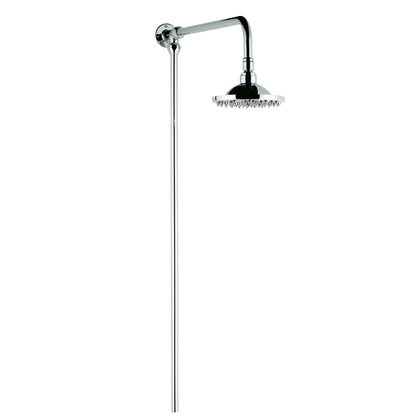 Hudson Reed Shower Kits Rigid Riser Kit - Chrome / White - Brand New Bathrooms
