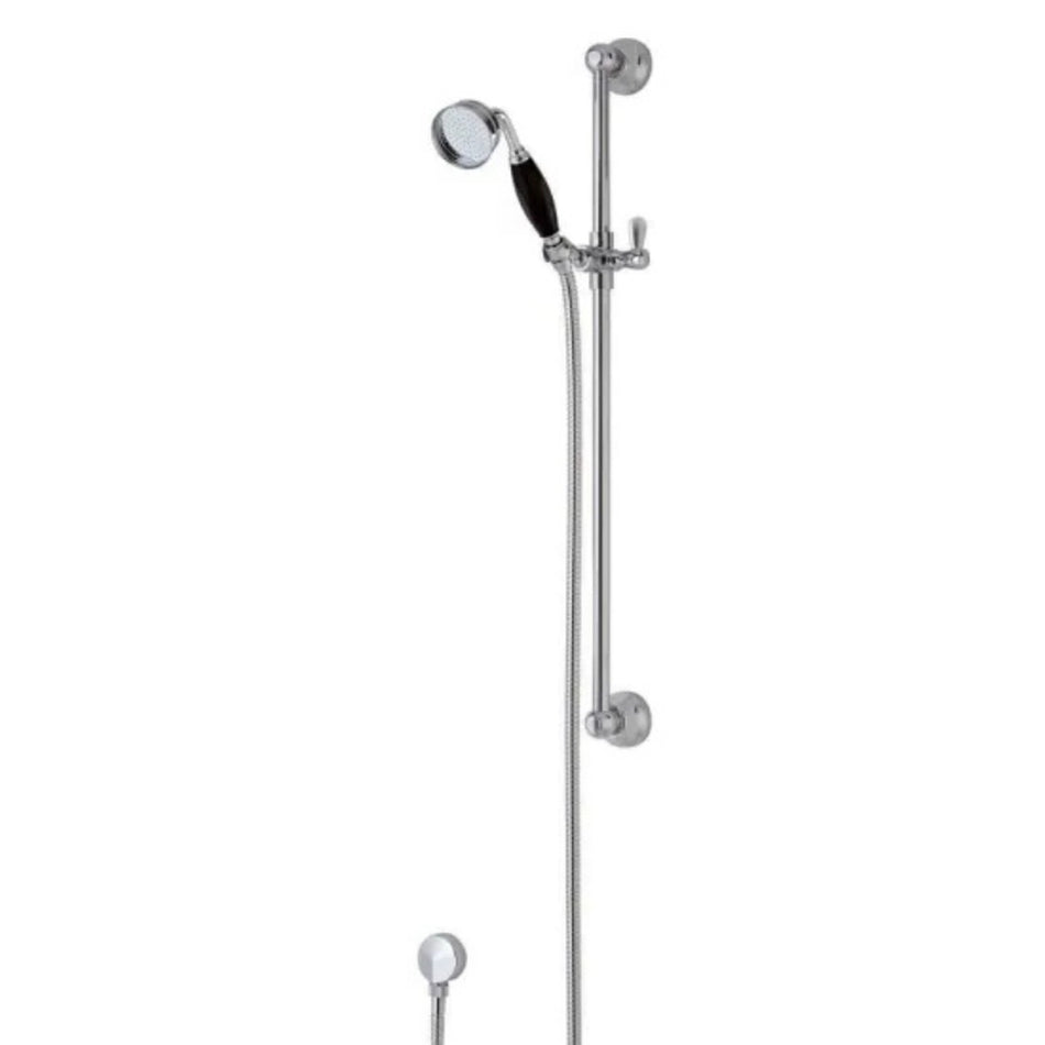 Hudson Reed Slider Rail Shower Kit (Chrome / Black)