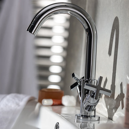 Abode Serenitie Basin Mixer Tap (1 size, 2 colours)