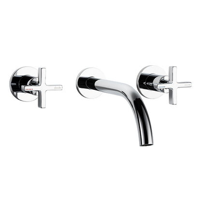 Abode Serenitie Wall Mounted Basin Mixer Tap (1 size, 2 colours)