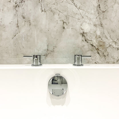 Abode Harmonie Round Bath Filler Panel Valves (Pair) (1 size, 2 colours)