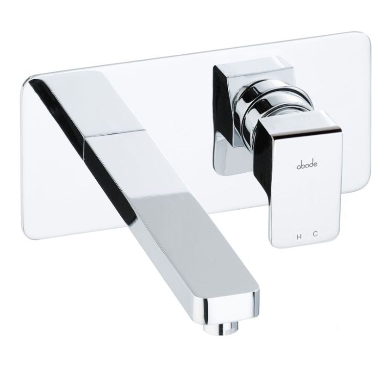 Abode Fervour Wall Mounted Basin Mixer (Chrome)