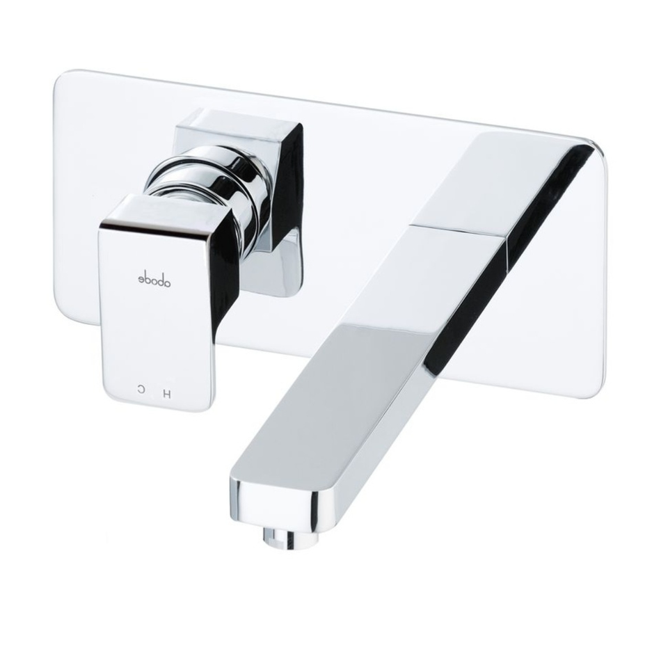 Abode Fervour Wall Mounted Basin Mixer (Chrome)