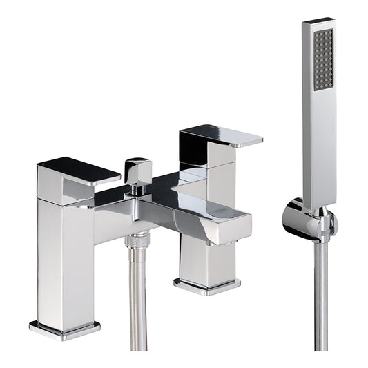 Abode Fervour Deck Mounted Bath & Shower Mixer (Chrome)