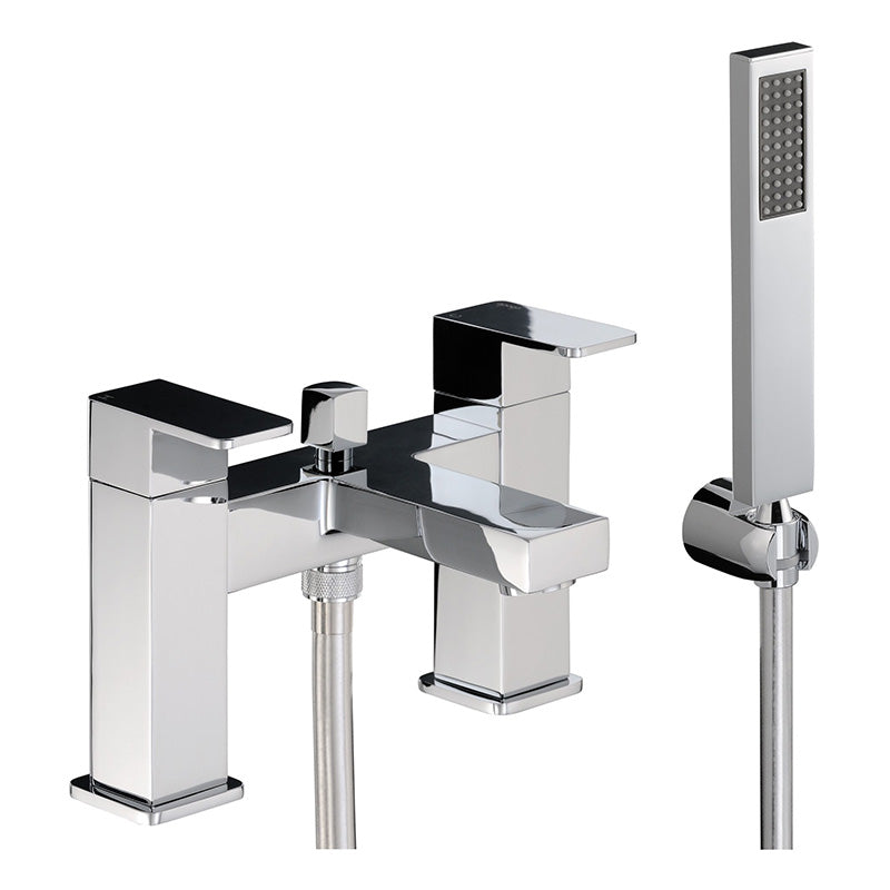 Abode Fervour Deck Mounted Bath & Shower Mixer (Chrome)