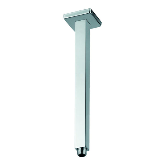 Abode Euphoria Ceiling Mounted Shower Arm (1 size, 2 styles, Chrome)