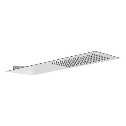 Abode Storm Slimline 3mm Wall Mounted Showerhead (2 styles, Chrome)